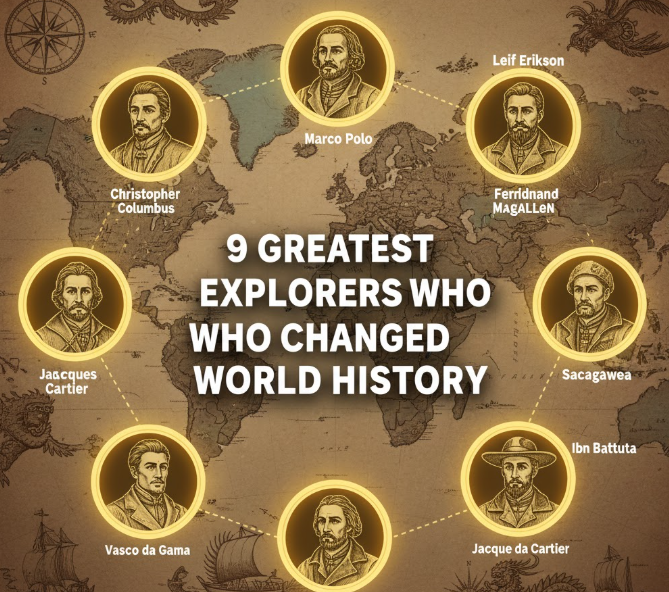 9 Greatest Explorers Who Changed World History